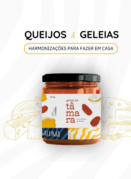 Tábua com queijos e geleia de tâmara. Recorte provisório em baixa resolução.